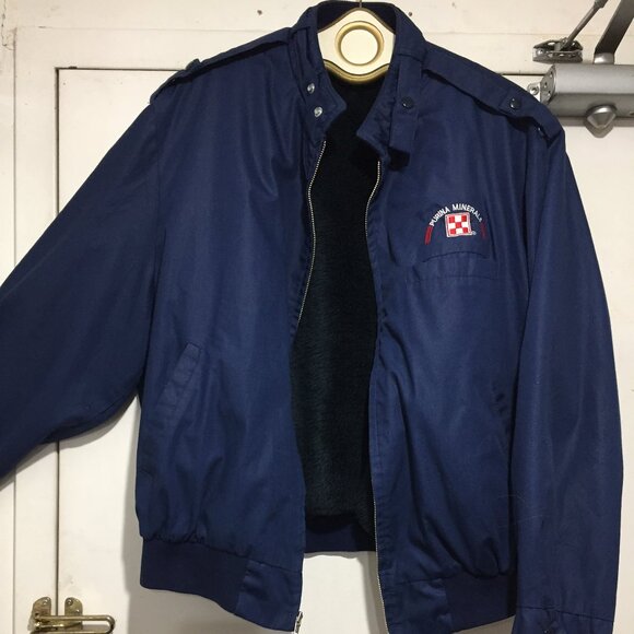 VINTAGE UNIIOY COMPANY SHERPA LINED BOMBER JACKETS SIZE XXL - Picture 9 of 14